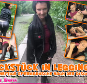 Laila-Banx – Fickstück in Leggings! Heftige Spermadusche nach der Disco