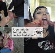 LeahObscure – Ärger mit der Polizei oder Löcher hinhalten?!