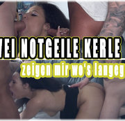 LenaMorino – 2 notgeile Kerle zeigen mir wo’s lang geht – FLOTTER DREIER – heiße ACTION
