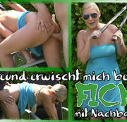 LenaNitro – Freund erwischt mich beim FICK mit dem Nachbarn