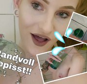 Lessia-Mia – Randvoll abgepisst! Meine 1. Natursekt-Dusche!!