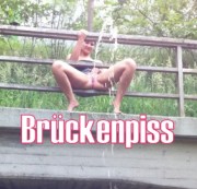 Lexia-Angel – Outdooraction – Von der Brücke gepisst