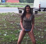 Lexia-Angel - Outdoorpiss auf dem Rastplatz