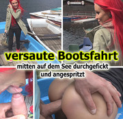 LexyRoxx – versaute Bootsfahrt – mitten auf dem See durchgefickt und angespritzt