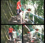 Liebe_Sklavin – Spanking im Park