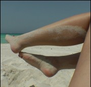 LissLonglegs - Füße im Sand