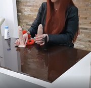 Ltv123 – Hot mistress playing with toy with cream