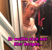 Lucy-Sweet – Er wollte sich nur Eier borgen…