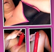 LucyEngel - User wunsch..Lange rote Kerze