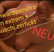 Lustine - Schwanz in der Schaukel penetriert und dannach gefickt