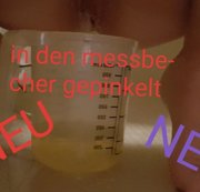 Lustine - Dreimal Pissen, einmal in den Messbecher