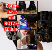 MadameSvea – FRISS Osterhase mit ROTZE-FÜLLUNG von meinen SOHLEN!