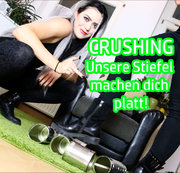 MadameSvea – CRUSHING – unsere Stiefel machen dich platt!