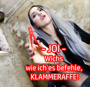 MadameSvea – JOI – Wichs, wie ich es befehle, KLAMMERAFFE!
