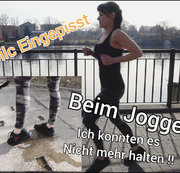 Marie-Saint – Na toll Voll eingepisst Public beim Joggen.