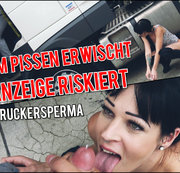 Marie-Saint – Pisstop mit fatalen folgen auf der A12 Sperma oder Anzeige Public Natursekt