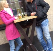 MellyBunnyLuder - Meine Höschenfarbe? Vor dem Brauhaus kennengelernt! Findet er es heraus?