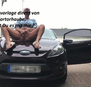Milf_Diana – Deine WIXVORLAGE direkt  von der Motorhaube !! MILF FOTZE gefickt ! Peng !