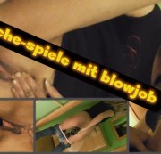 Mimi-Hot - "Flasche-Spiele" mit hammergeil Blowjob