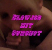 Miss-Beautiful - Blowjob mit Cumshot