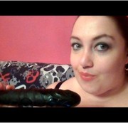 MissJen – Black Dildo Gag