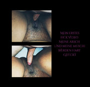 Miss_BlackWidow – Mein erstes Fick Video meine Muschi und mein arsch werden Hart gefickt