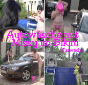 MissyRomina – Autowäsche mit Missy im Bikini