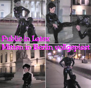MissyRomina – Public in Latex – vollgepisst mitten in Berlin