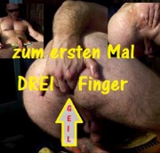 MrDerbe22 - zum ersten Mal drei Finger