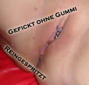 Nacktluder - In die Fotze gespritzt !