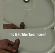 Name-Privat - Ins Waschbecken pissen!