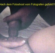 Naschkiste - Der Fotograf fickt mich (aus der Usersicht)