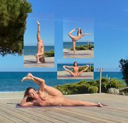 Natanuele - Fotoshooting „Nacktes Yoga Natanuele auf Korsika“ Teil 2
