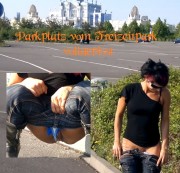 Nicky-Sweetheart87 - Parkplatz vom Freizeitpark vollgepisst