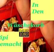 NotgeileClarissa - In Den Wäschekorb Pipi gemacht