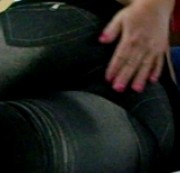 OutdoorFickluder - Geile enge Leggin schön strechig