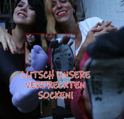 PalinaAddicted – DOPPELTE DOMINANZ – DU WIRST UNSERE VERDRECKTEN SOCKEN LUTSCHEN
