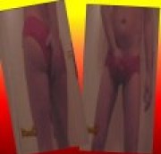 Pierre67 - 141 - Roter Spitzen-Slip / Cache-sexe de pointe rouge