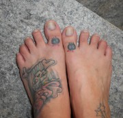 Pink-tattoo - Neuer Lack für meine Füße
