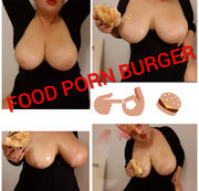 PinkSamantha - FOOD PORN BURGER UND GEILE FICKTITTEN