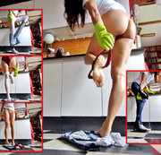 Pissy-Cat – Striptease nach Piss beim Spülen – aus Sicht einer Maus.