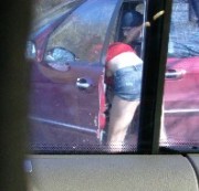 Popp-Sylvie - Skandal-Video auf einem Parkplatz