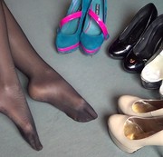 Porn-Kitty18 – Heels Nylon Fetisch in Super Qualität Part 2