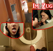 PornSexLove - In der Zug Toilette