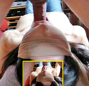 Pria_Hotlegs – Deep Throat mit Nylonbinde