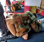 Pria_Hotlegs - Dreier-Userdate - Pria im Pelz + 2 Männer - Doggy + Handjob