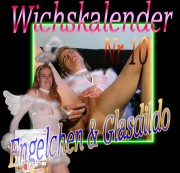 PrincessofSquirting - Engelchen und Glasdildo