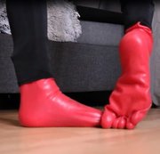 PrinzesschenBlack – Latex Socken