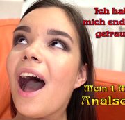 Queen-of-Tits - Ich hab mich endlich getraut! Mein 1. Mal Analsex!