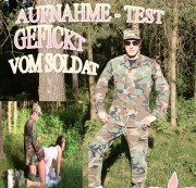 QueenParis - Aufnahme - Test - Gefickt vom Soldat